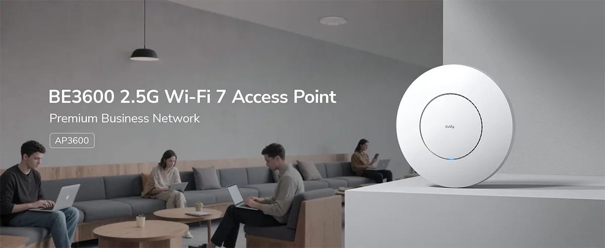 CUDY AP3600 Indoor BE3600 2.5G Wi-Fi 7 Access Point Price in Bangladesh